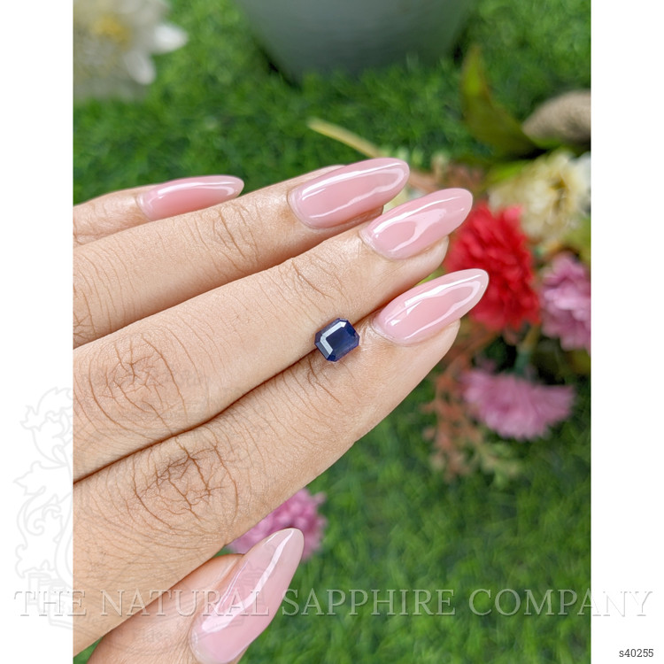 1.07 Ct. Blue Sapphire from Tanzania
