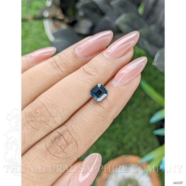 1.56 Ct. Bluish Green Sapphire from Nigeria