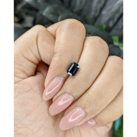 1.53 Ct. Blue Sapphire from Nigeria Life Style
