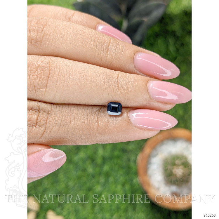 0.73 Ct. Blue Sapphire from Nigeria