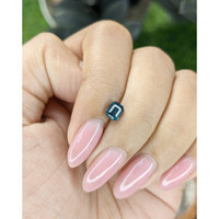 0.93 Ct. Greenish Blue Sapphire from Nigeria Life Style