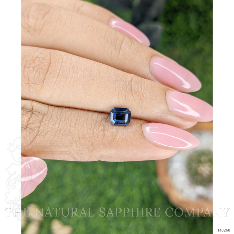 0.93 Ct. Blue Sapphire from Nigeria
