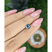 0.84 Ct. Greenish Blue Sapphire from Nigeria Life Style