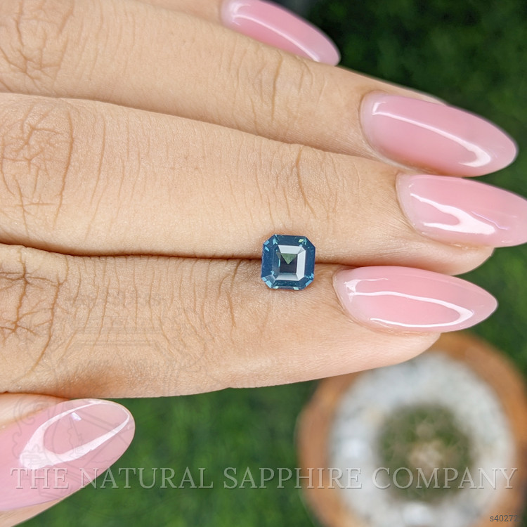 0.84 Ct. Greenish Blue Sapphire from Nigeria