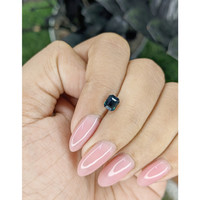 1.00 Ct. Greenish Blue Sapphire from Nigeria Life Style