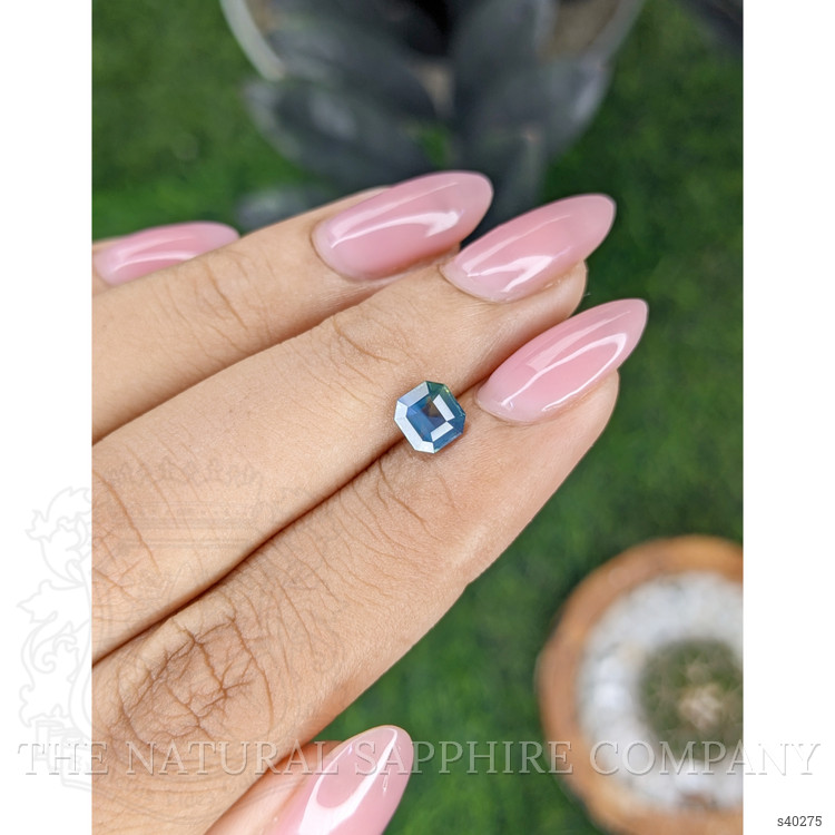 1.02 Ct. Greenish Blue Sapphire from Nigeria