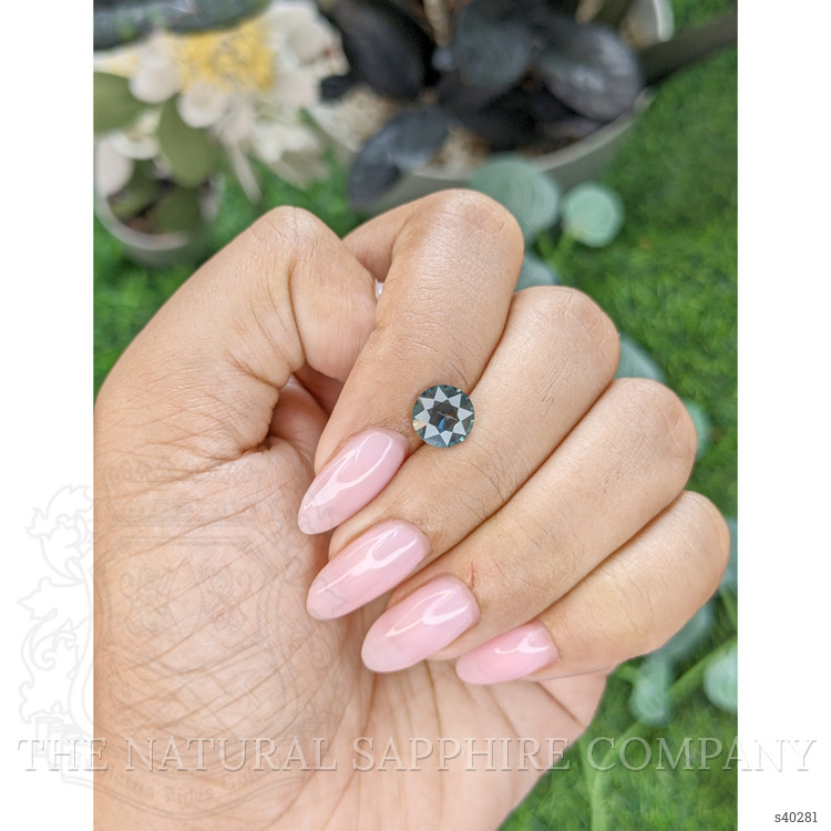 1.56 Ct. Bluish Green Sapphire from Madagascar