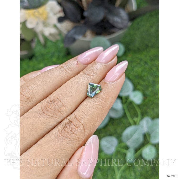 2.04 Ct. Yellowish Green Sapphire from Madagascar