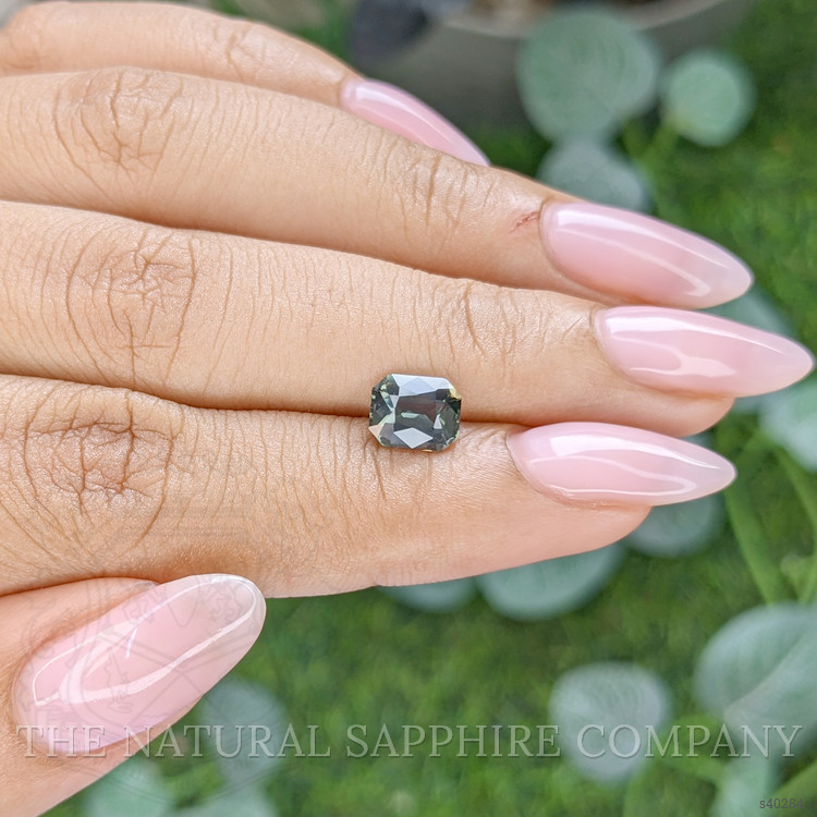1.61 Ct. Bluish Green Sapphire from Madagascar