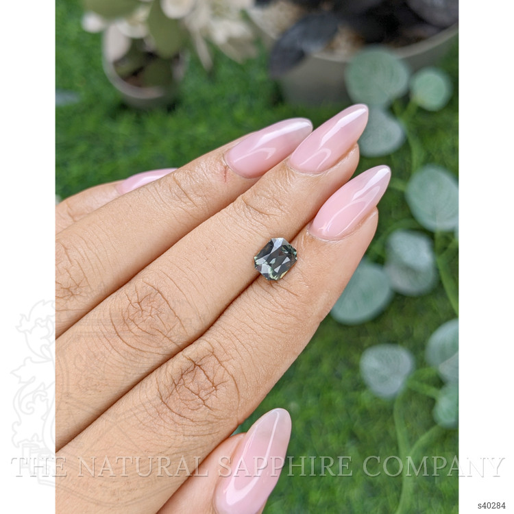 1.61 Ct. Bluish Green Sapphire from Madagascar