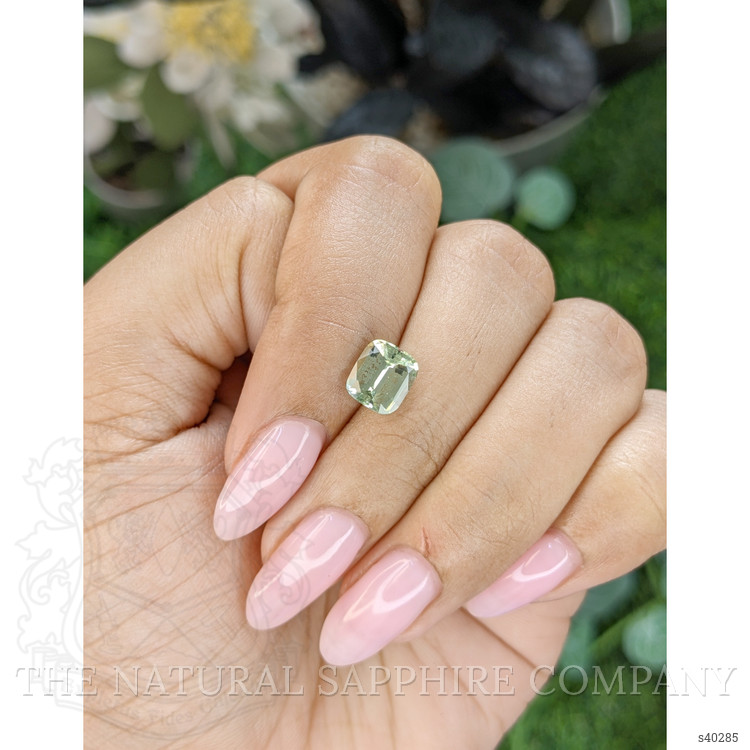 2.11 Ct. Green Sapphire from Madagascar