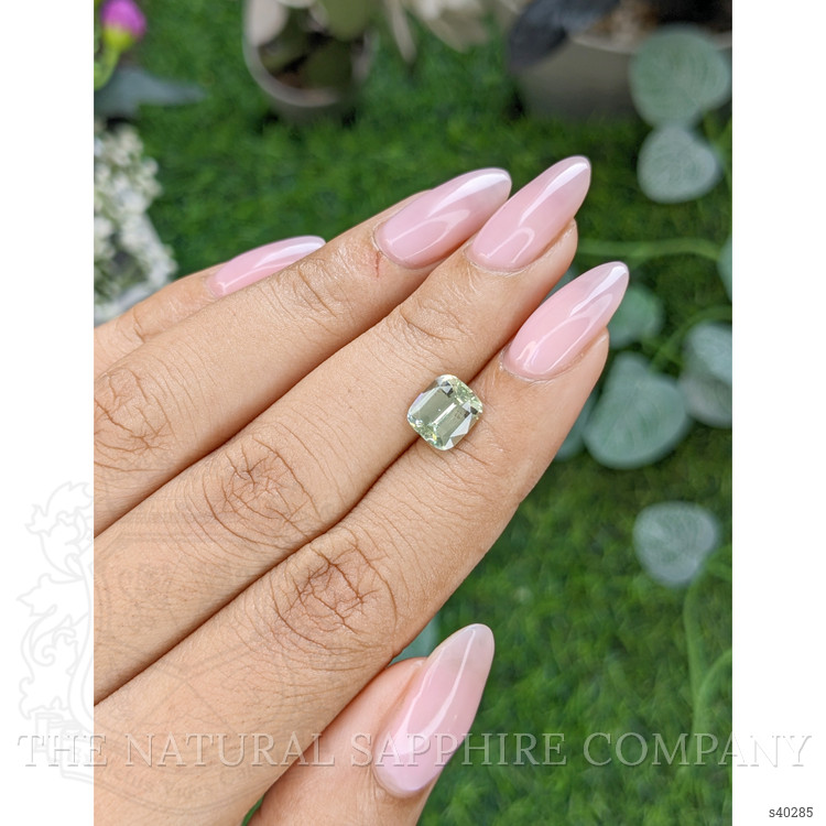 2.11 Ct. Green Sapphire from Madagascar