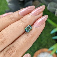 1.62 Ct. Bi Color / Parti Sapphire from Madagascar Life Style