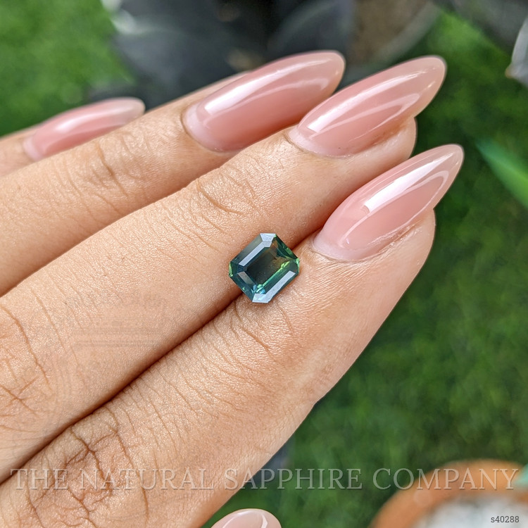 1.15 Ct. Yellowish Green Sapphire from Madagascar