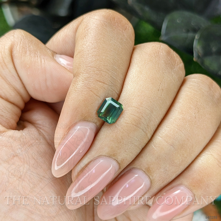 1.15 Ct. Yellowish Green Sapphire from Madagascar