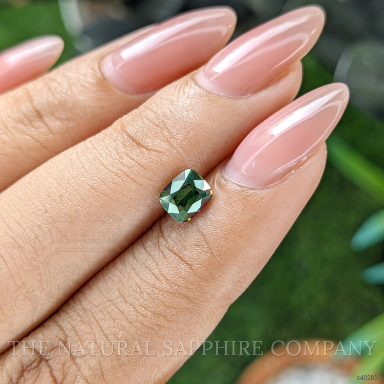 1.03 Ct. Green Sapphire from Madagascar