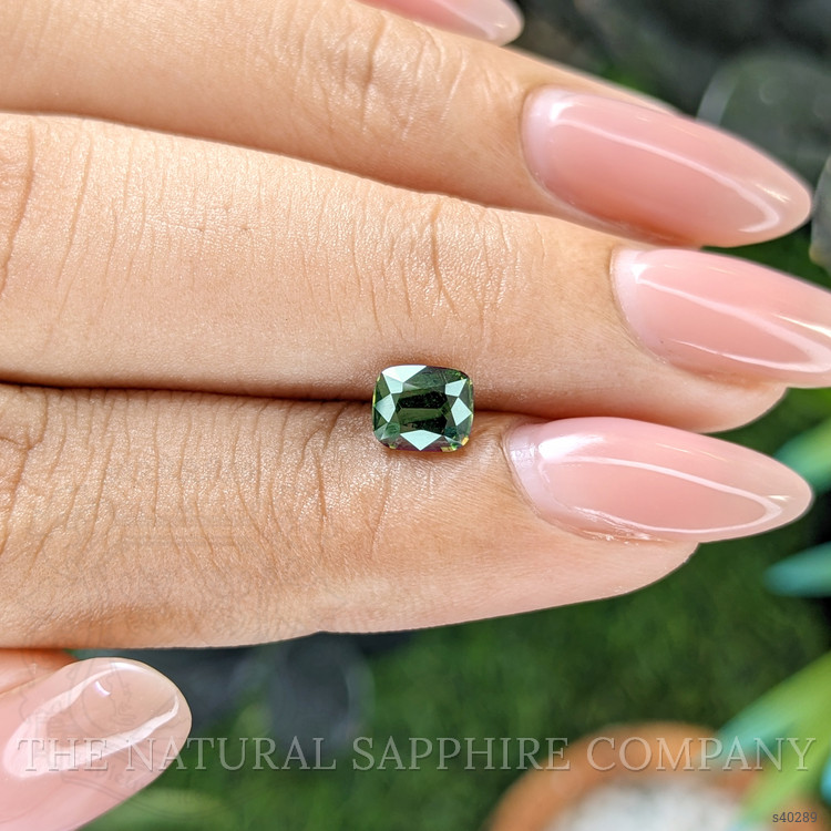 1.03 Ct. Green Sapphire from Madagascar