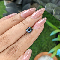 1.08 Ct. Green Sapphire from Madagascar Life Style