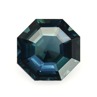 1.00 Ct. Greenish Blue Sapphire from Madagascar Video