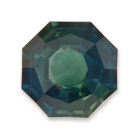 2.08 Ct. Greenish Blue Sapphire from Madagascar Video
