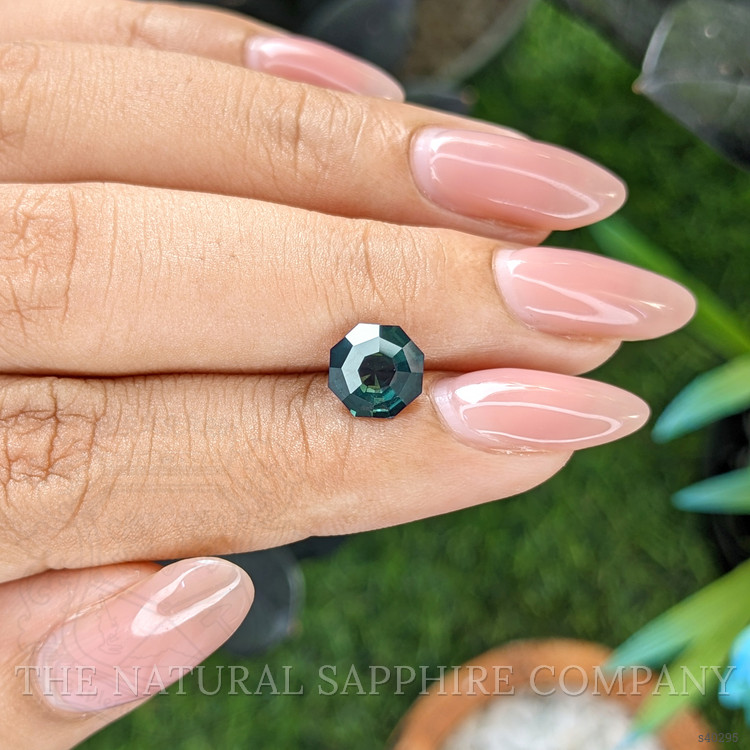 2.08 Ct. Greenish Blue Sapphire from Madagascar