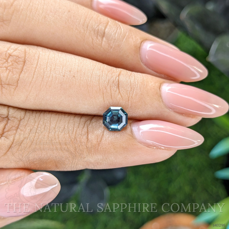 1.02 Ct. Bluish Green Sapphire from Madagascar