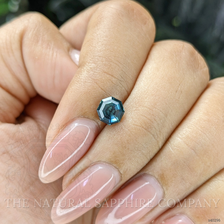 1.02 Ct. Bluish Green Sapphire from Madagascar