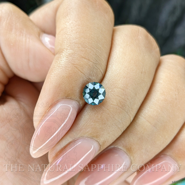 1.08 Ct. Bluish Green Sapphire from Madagascar