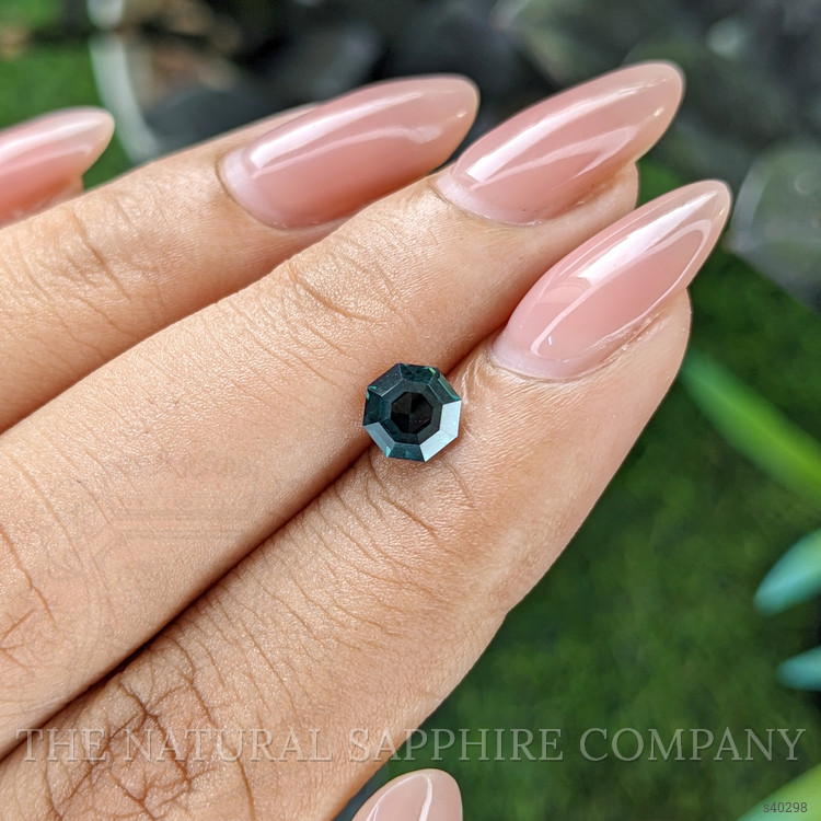1.07 Ct. Bluish Green Sapphire from Madagascar