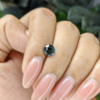 1.07 Ct. Bluish Green Sapphire from Madagascar Life Style