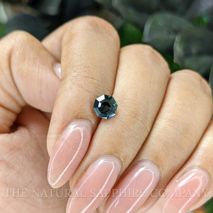 1.07 Ct. Bluish Green Sapphire from Madagascar