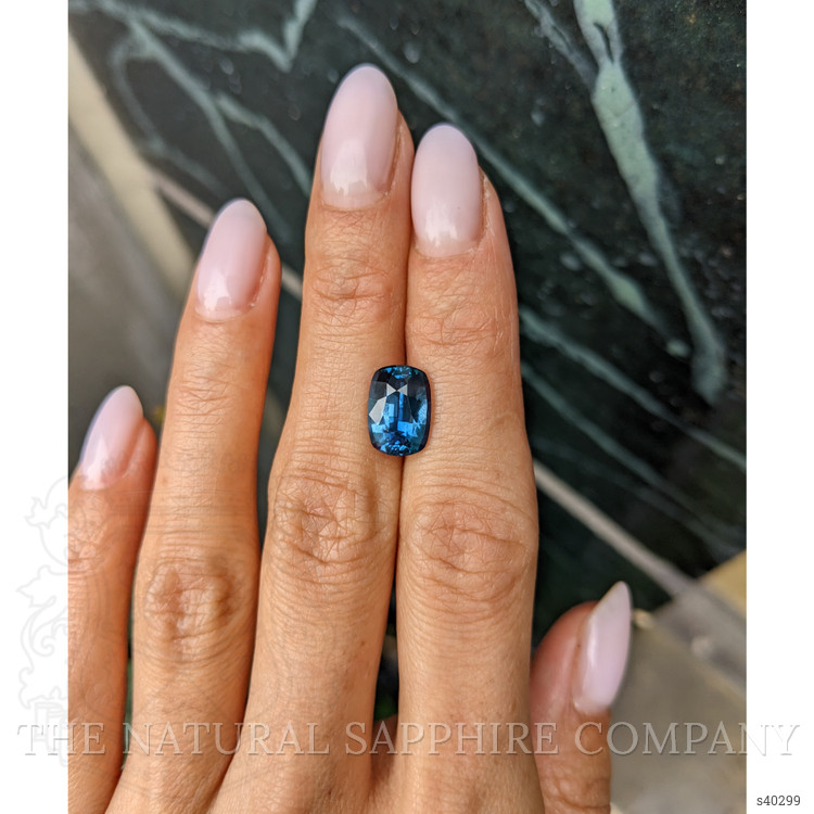 4.20 Ct. Blue Sapphire from Ceylon (Sri Lanka)