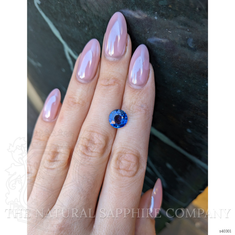 3.25 Ct. Blue Sapphire from Ceylon (Sri Lanka)