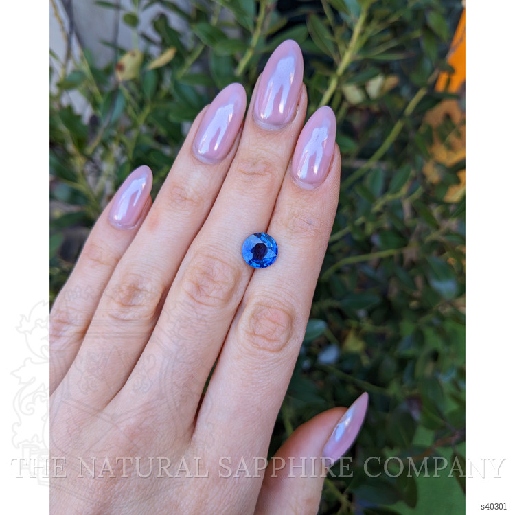 3.25 Ct. Blue Sapphire from Ceylon (Sri Lanka)