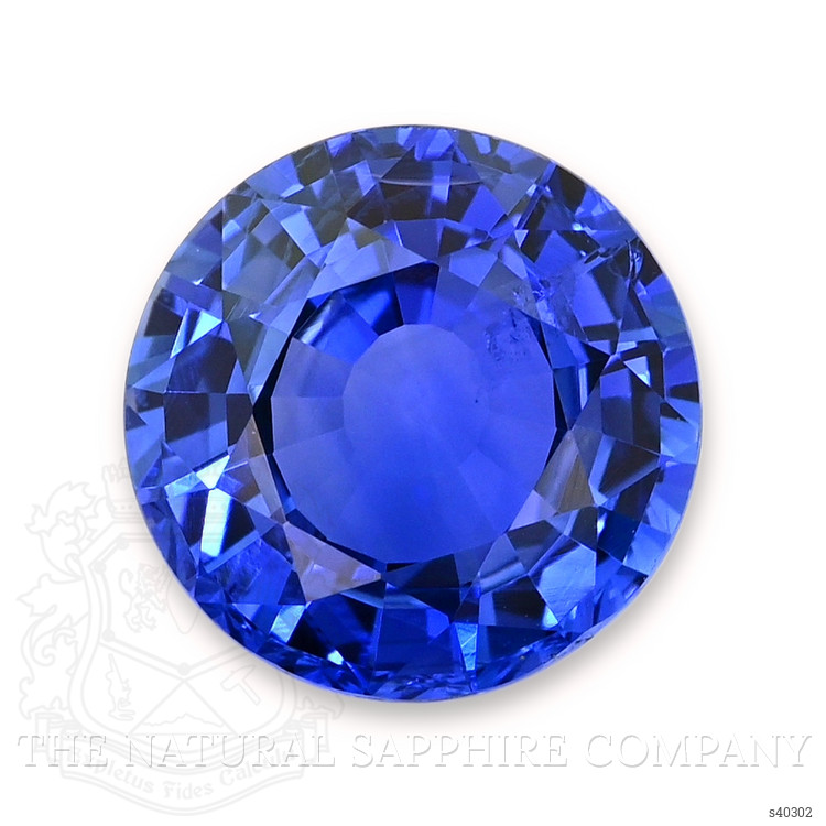 2.90 Ct. Blue Sapphire from Ceylon (Sri Lanka)