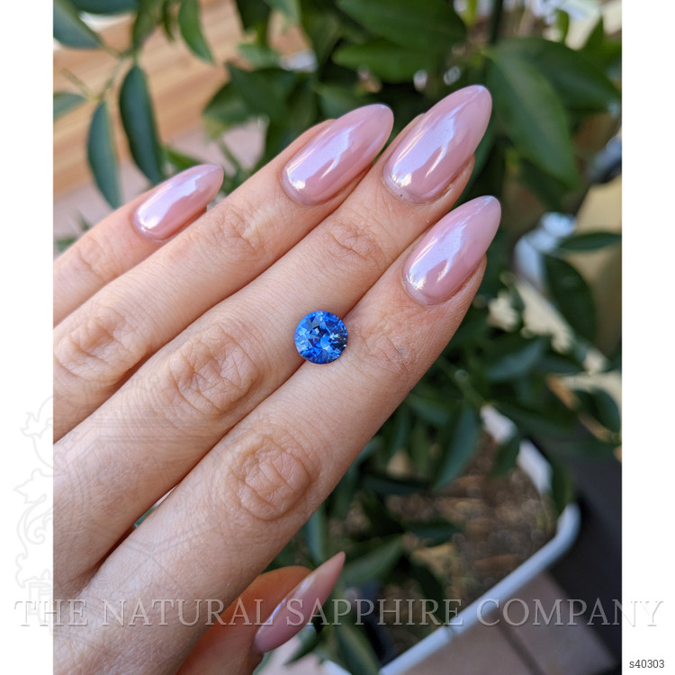 2.70 Ct. Blue Sapphire from Ceylon (Sri Lanka)