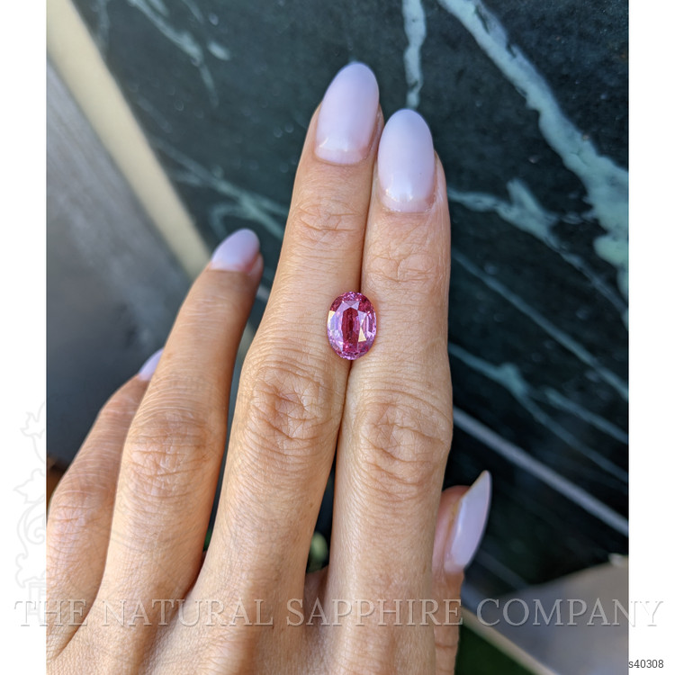 3.62 Ct. Pink Sapphire from Ceylon (Sri Lanka)