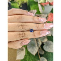 1.24 Ct. Blue Sapphire from Ceylon (Sri Lanka) Life Style