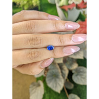 1.18 Ct. Blue Sapphire from Ceylon (Sri Lanka) Life Style