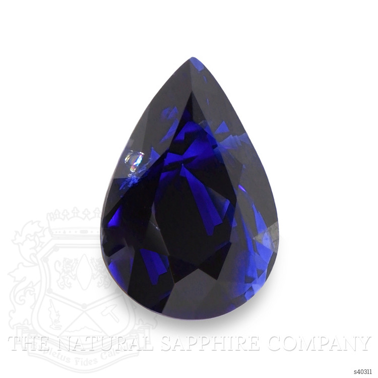 2.67 Ct. Blue Sapphire from Ceylon (Sri Lanka)