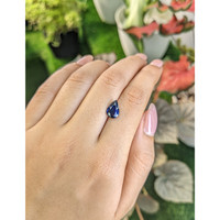 2.67 Ct. Blue Sapphire from Ceylon (Sri Lanka) Life Style