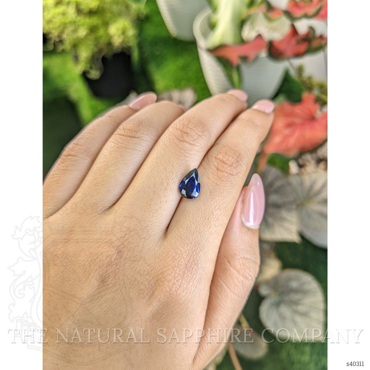 2.67 Ct. Blue Sapphire from Ceylon (Sri Lanka)