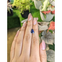 2.67 Ct. Blue Sapphire from Ceylon (Sri Lanka) Life Style