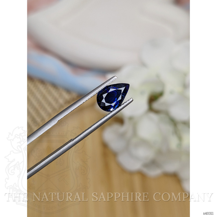 2.67 Ct. Blue Sapphire from Ceylon (Sri Lanka)
