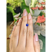 1.33 Ct. Blue Sapphire from Ceylon (Sri Lanka) Life Style