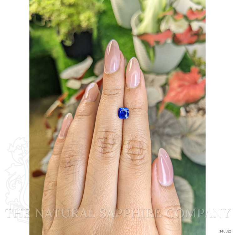 1.33 Ct. Blue Sapphire from Ceylon (Sri Lanka)