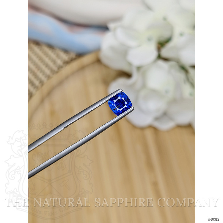 1.33 Ct. Blue Sapphire from Ceylon (Sri Lanka)