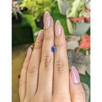 1.28 Ct. Blue Sapphire from Ceylon (Sri Lanka) Life Style