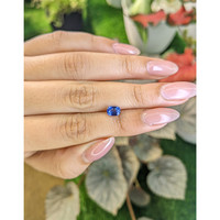 1.28 Ct. Blue Sapphire from Ceylon (Sri Lanka) Life Style