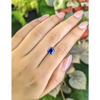 1.20 Ct. Blue Sapphire from Ceylon (Sri Lanka) Life Style